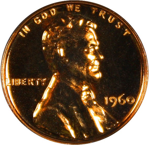 image for: 1960 1c PCGS Proof 67 RD (Large/Small Date) - No Reserve!