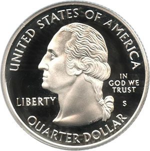 image for: 2004-S Michigan 25c PCGS Proof 70 DCAM (Silver)