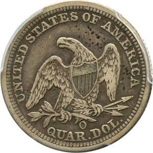 image for: 1851-O 25c PCGS VF25 - Very Tough Date