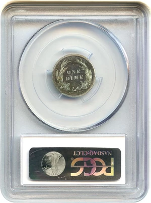 image for: 1912 10c PCGS/CAC Proof 67+ CAM - Gorgeous Toning, Finest at PCGS