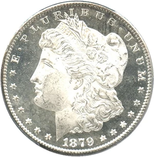 image for: 1879-S $1 PCGS MS65 DMPL