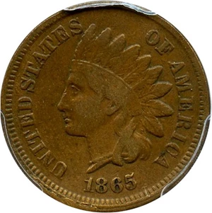 image for: 1865 1c PCGS F12 (Fancy 5)