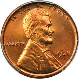 image for: 1926-D 1c PCGS MS66 RD - Important Registry Quality Rarity