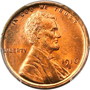 image for: 1916-D 1c PCGS MS66 RD - Tied for Finest Known, Rare