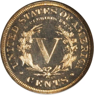 image for: 1884 5c NGC Proof 67 CAM