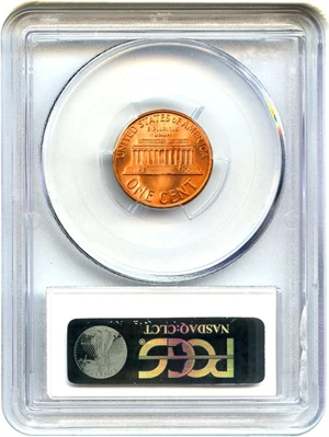 image for: 1966 1c PCGS MS67 RD - Tied for Finest at PCGS