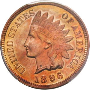 image for: 1896 1c PCGS Proof 65 RB