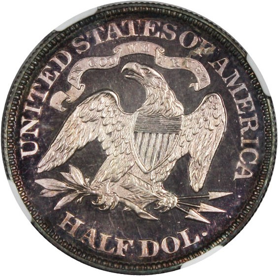 image for: 1876 50c NGC Proof 65 CAM