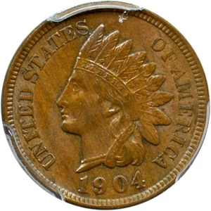 image for: 1904 1c PCGS AU58