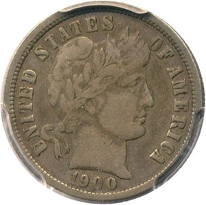 image for: 1900-O 10c PCGS VF30