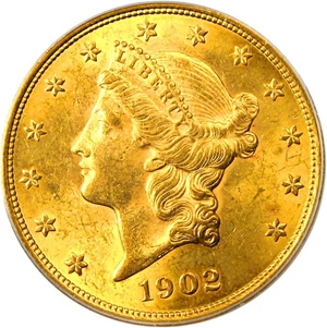 image for: 1902 $20 PCGS/CAC MS62 - Underrated Key Date