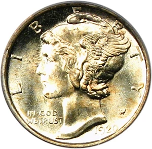 image for: 1920-S 10c PCGS MS65 FB - Registry Quality Gem
