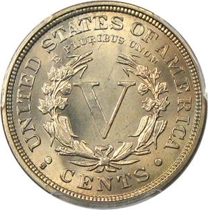image for: 1912-S 5c PCGS MS66