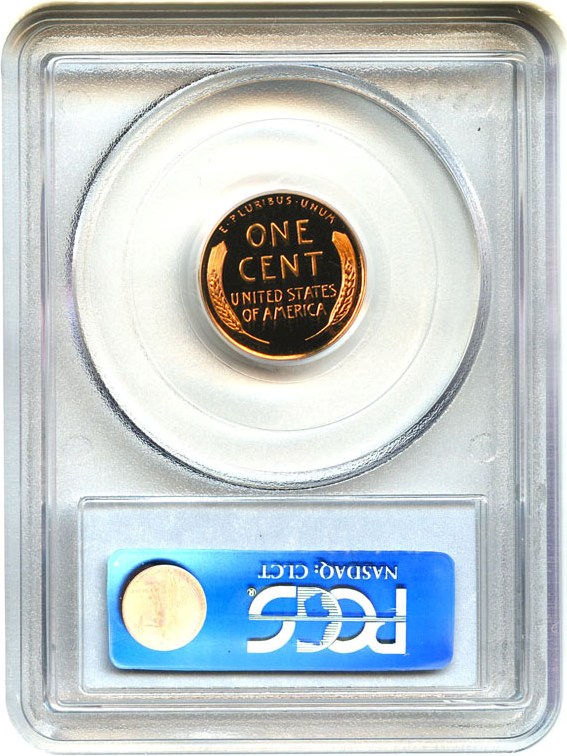 image for: 1958 1c PCGS Proof 67 RD DCAM - Scarce High Grade Gem Proof