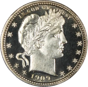 image for: 1909 25c NGC Proof 67