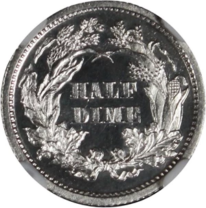 image for: 1867 H10C NGC Proof 64 CAM