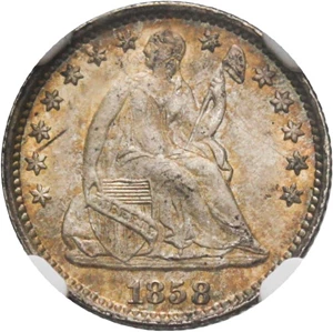 image for: 1858-O H10c NGC/CAC MS65 - No Reserve!