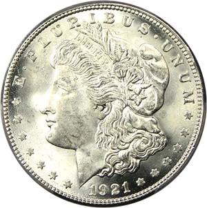 image for: 1921-S $1 PCGS/CAC MS66 - Amazing Registry Quality Gem