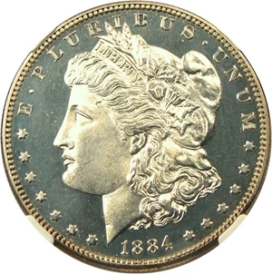 image for: 1884 $1 NGC Proof 65 CAM