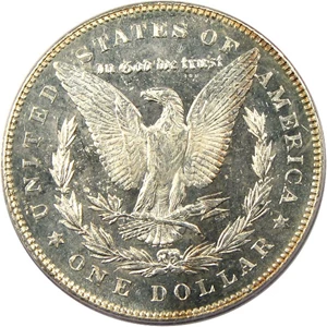 image for: 1878 7/8TF $1 PCGS/CAC MS63 DMPL (Strong, VAM-41, 7/7)