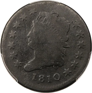image for: 1810 1c PCGS Good-6