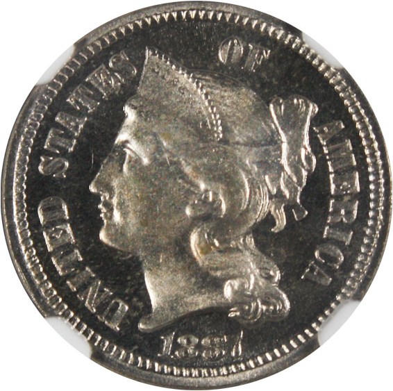 image for: 1887 3cN NGC/CAC Proof 65