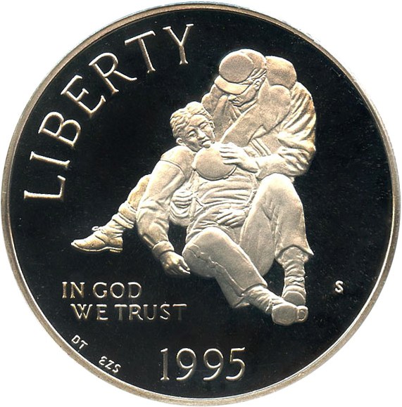 image for: 1995-S Civil War $1 PCGS Proof 69 DCAM - No Reserve!