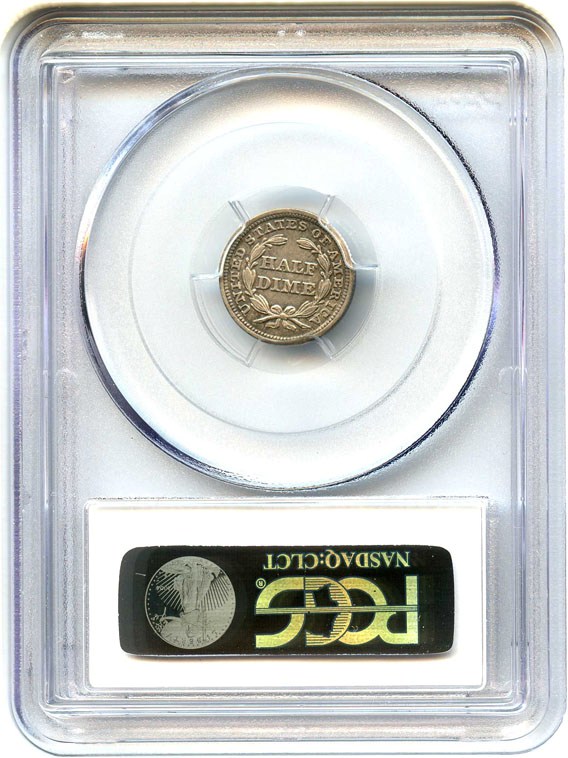 image for: 1848 H10c PCGS AU50 (Large Date)