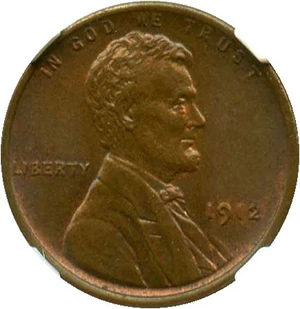 image for: 1912 1c NGC/CAC MS64 BN
