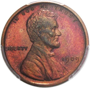 image for: 1909 Lincoln 1c PCGS/CAC Proof 65 RB - Colorful Toning