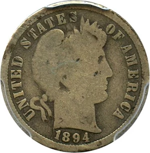 image for: 1894-O 10c PCGS Good-6