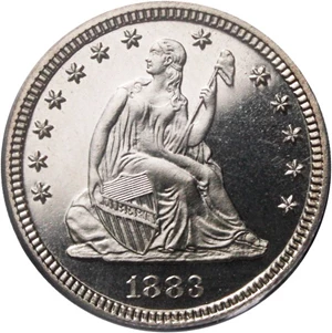 image for: 1883 25c PCGS Proof 65 CAM
