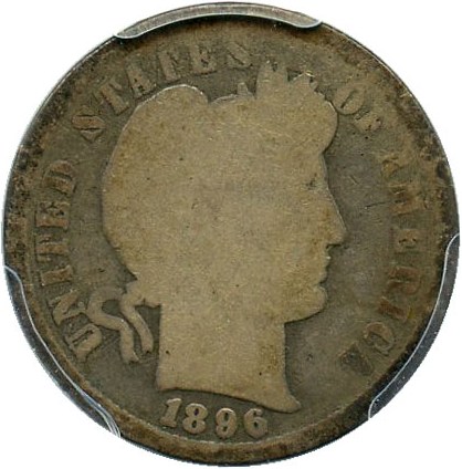 image for: 1896-S 10c PCGS Good-4