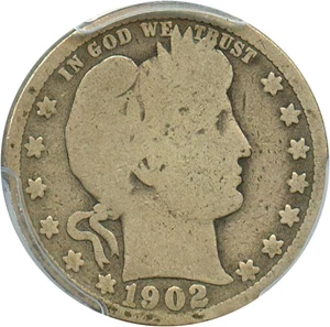 image for: 1902-S 25c PCGS AG-3