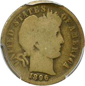 image for: 1896-O 10c PCGS/CAC Good-6 - Tough Date