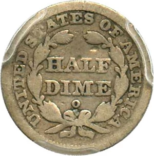image for: 1842-O H10c PCGS Genuine VG Details, Damage - No Reserve!