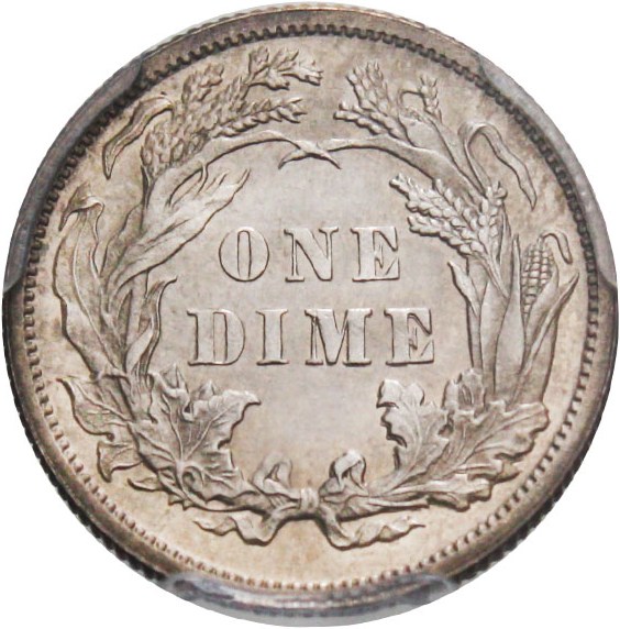 image for: 1877 10c PCGS Proof 62