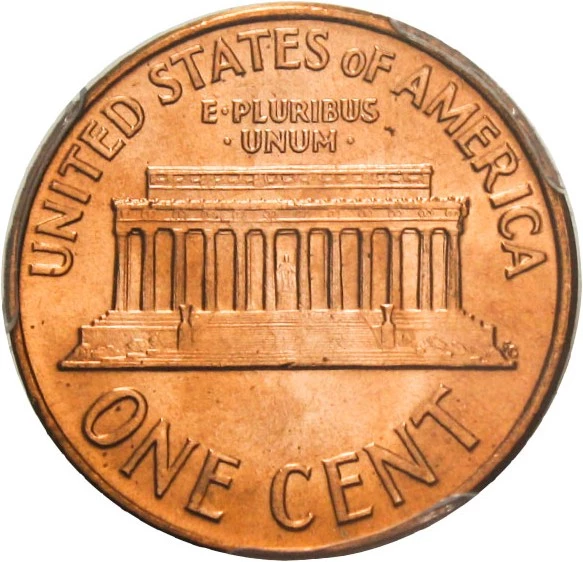 1 Cent 1959 D, Cent, Lincoln Memorial (1959-2008) - United States of  America - Coin - 9023