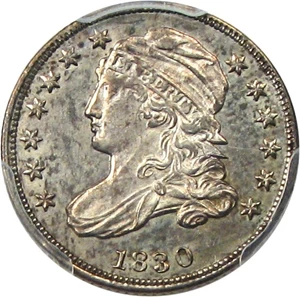 image for: 1830 10c PCGS MS63 (Medium 10C) - No Reserve!