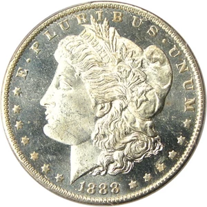 image for: 1888-O $1 PCGS Secure/CAC MS65 DMPL - Superb Gem DMPL