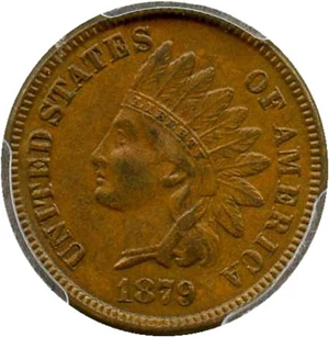image for: 1879 1c PCGS AU58