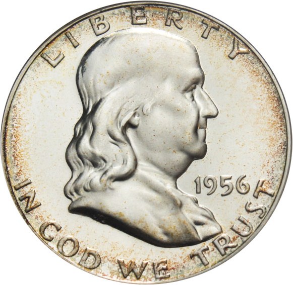 image for: 1956 50c NGC Proof 67 CAM