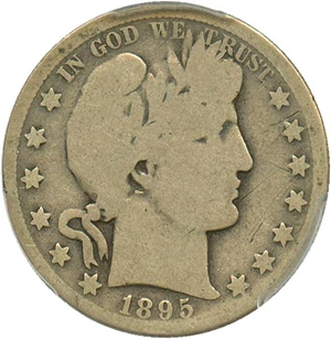 image for: 1895-O 50c PCGS/CAC Good-4