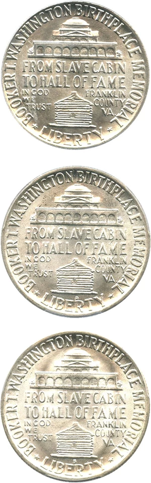 image for: 1950-PDS BTW Set PCGS MS65 (3 Coins)