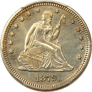 image for: 1879 25c PCGS Proof 63 - No Reserve!