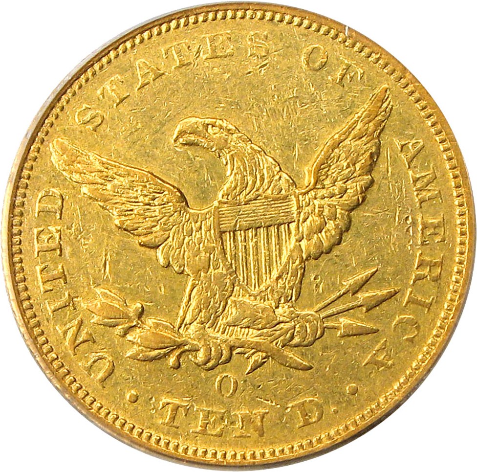 image for: 1848-O $10 PCGS XF45
