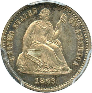 image for: 1863 H10c PCGS MS66 - Civil War Issue - No Reserve!