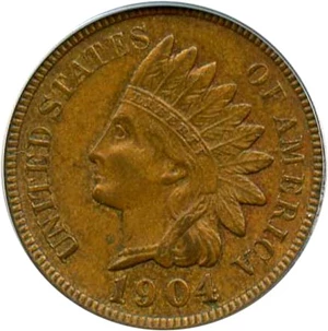 image for: 1904 1c PCGS MS64 BN