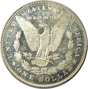 image for: 1878 7/8TF $1 PCGS MS64 DMPL (Strong) Very Scarce DMPL Morgan