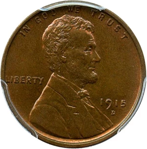 image for: 1915-D 1c PCGS MS64 BN